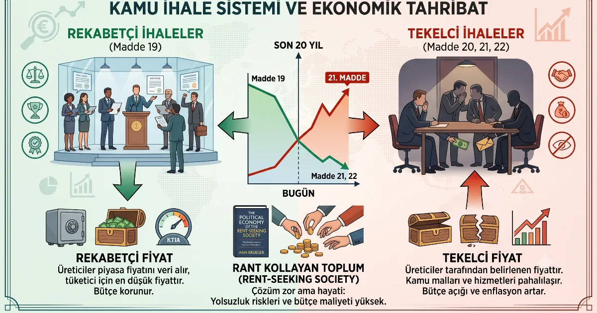 Rekabetçi ihaleler, tekelci ihaleler ve bütçemiz