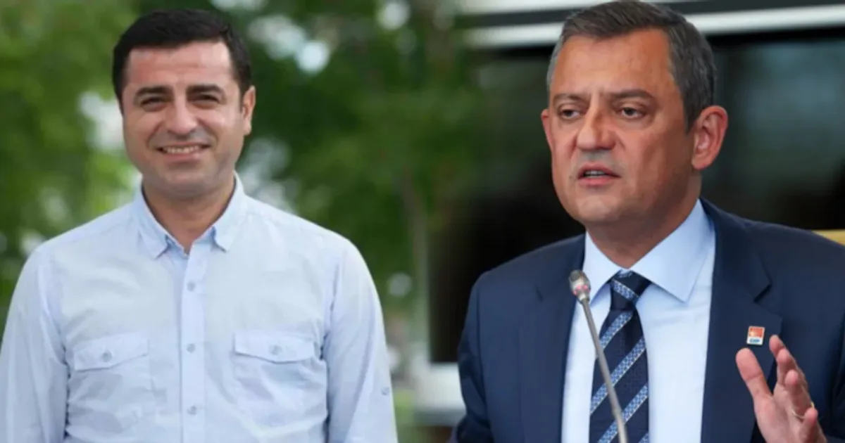 Demirtaş’tan Özgür Özel’e: Türkiye’de yeni demokratik eksen nasıl kuruluyor?