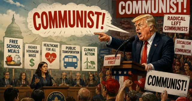 Trump için komünist olmanın en kolay yolu: Okul yemeği önermek
