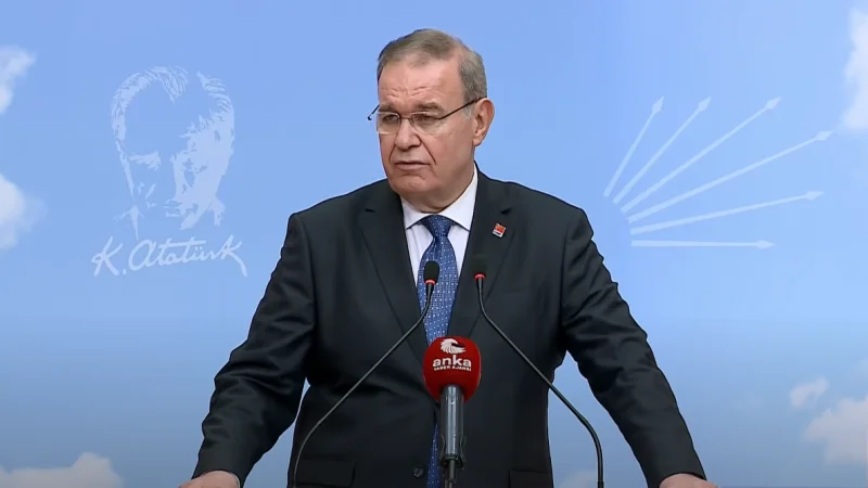 CHP Grup Başkanlığı'nda Faik Öztrak Dönemi Başladı