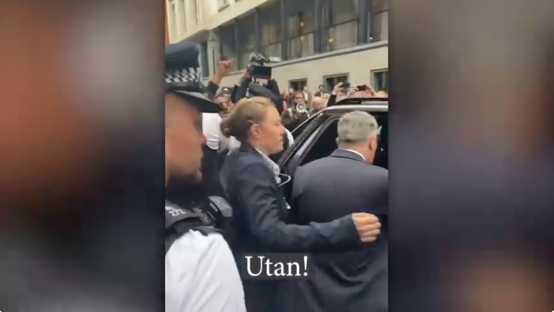 Britanya İşçi Partisi lideri Starmer'a Gazze nedeniyle protesto...