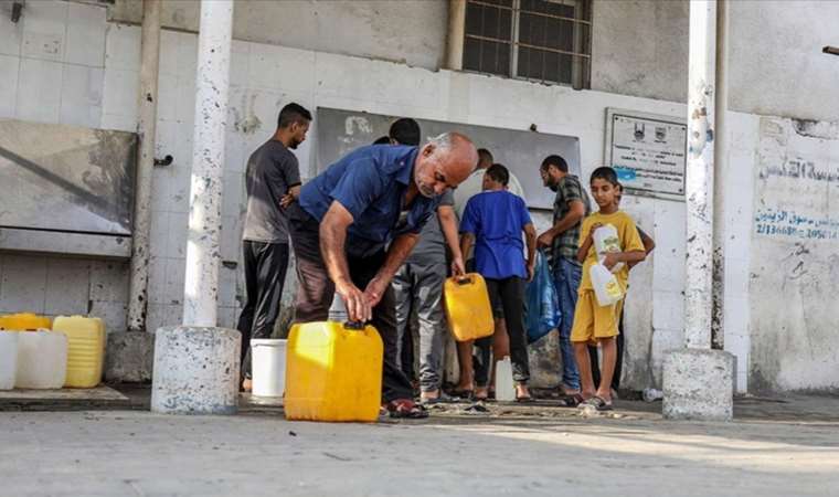 Gazze'de su krizi: Temizlik için deniz suyu