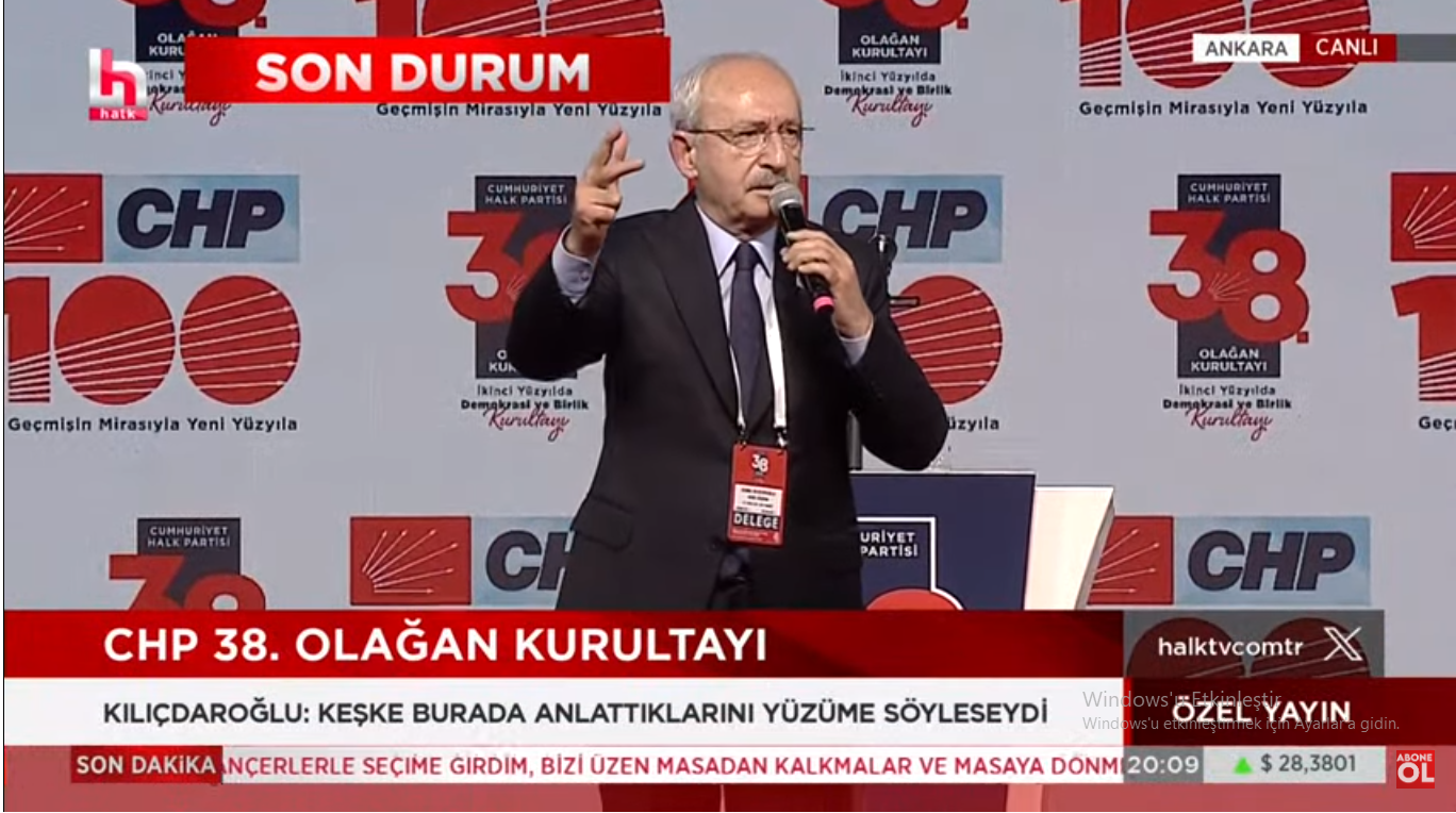 Kılıçdaroğlu’ndan Özel’e tepki: Keşke bunları yüzüme söyleseydin