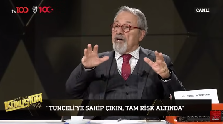 Naci Görür: Tunceli tehdit altında