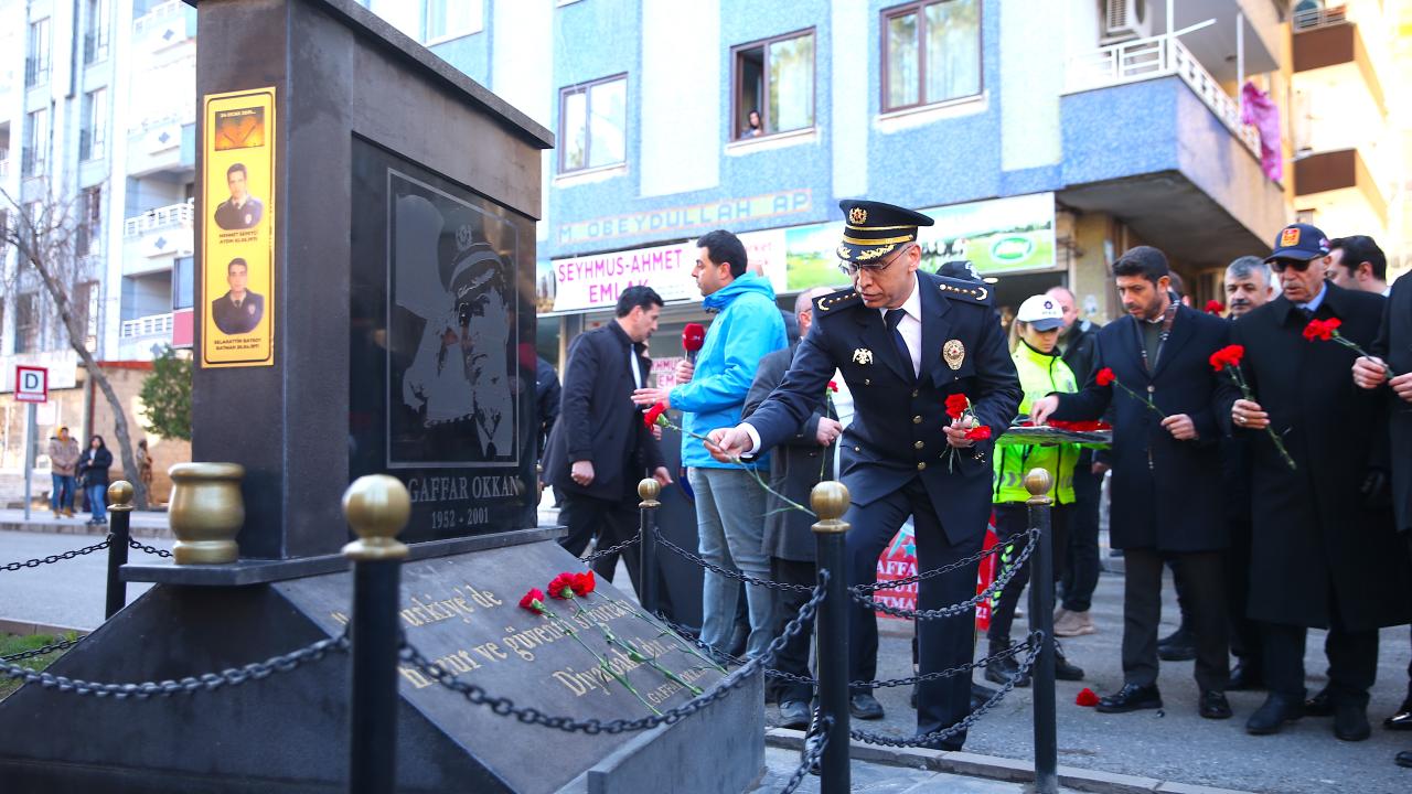 Katledilen Gaffar Okkan Diyarbakır'da anıldı