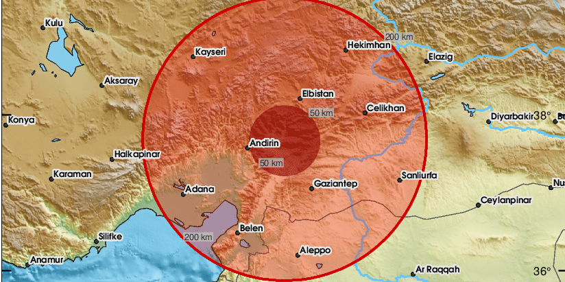 Kahramanmaraş’ta deprem!