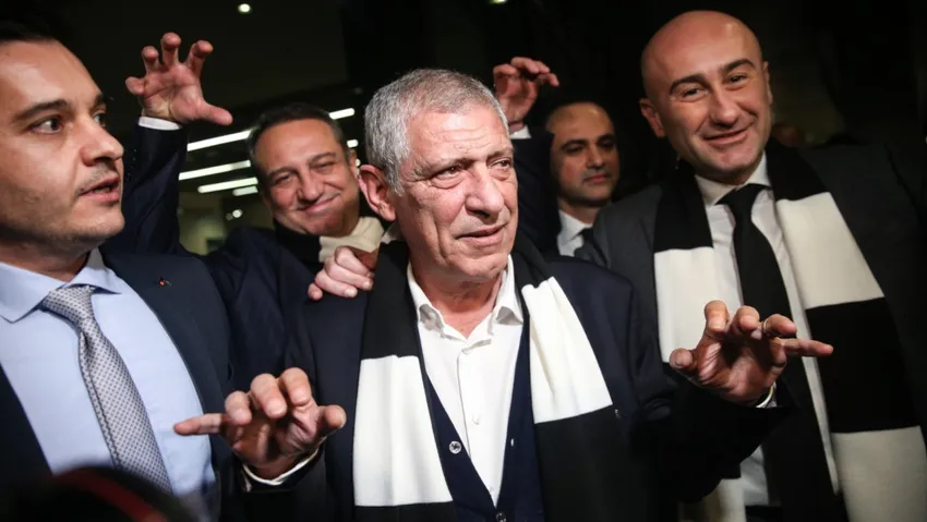 Beşiktaş, Fernando Santos'u KAP'a bildirdi