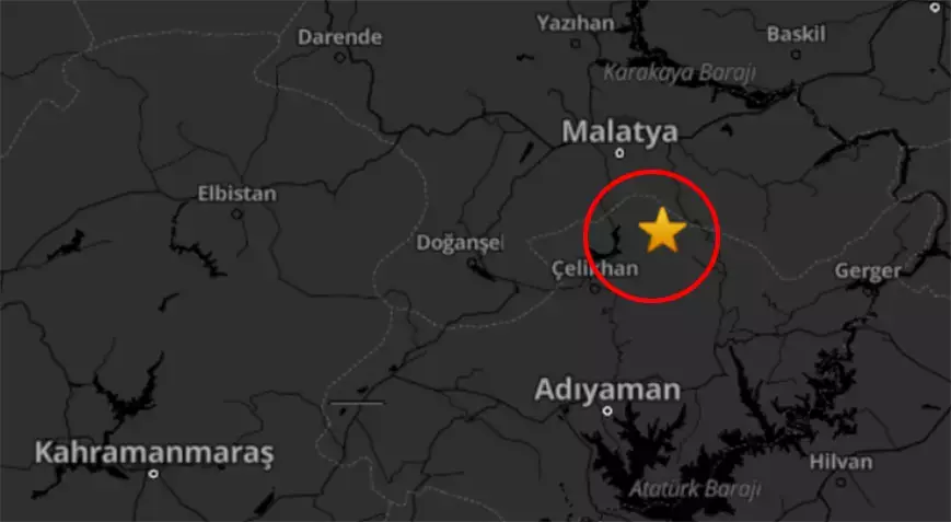 Adıyaman’da deprem!