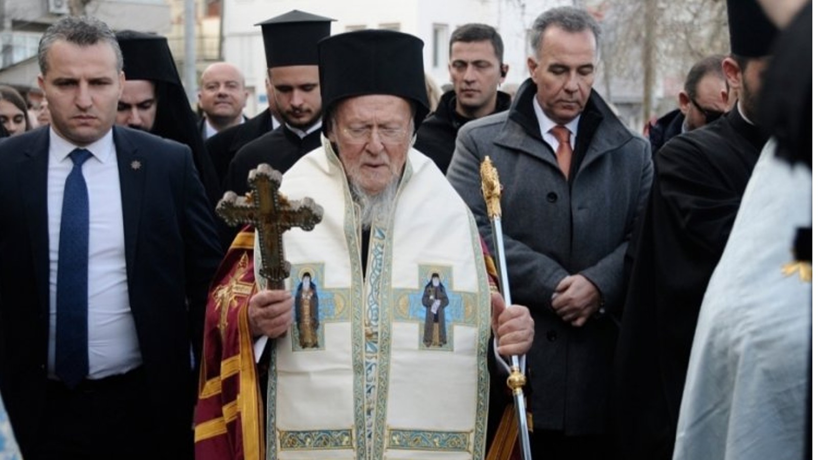 Fener Rum Patriği Bartholomeos, Bursa'da ayin yönetti