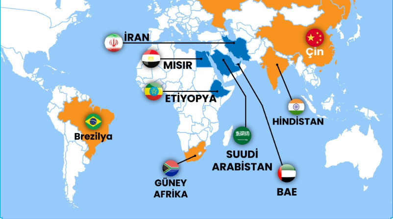 Beş ülke BRICS'e katılıyor