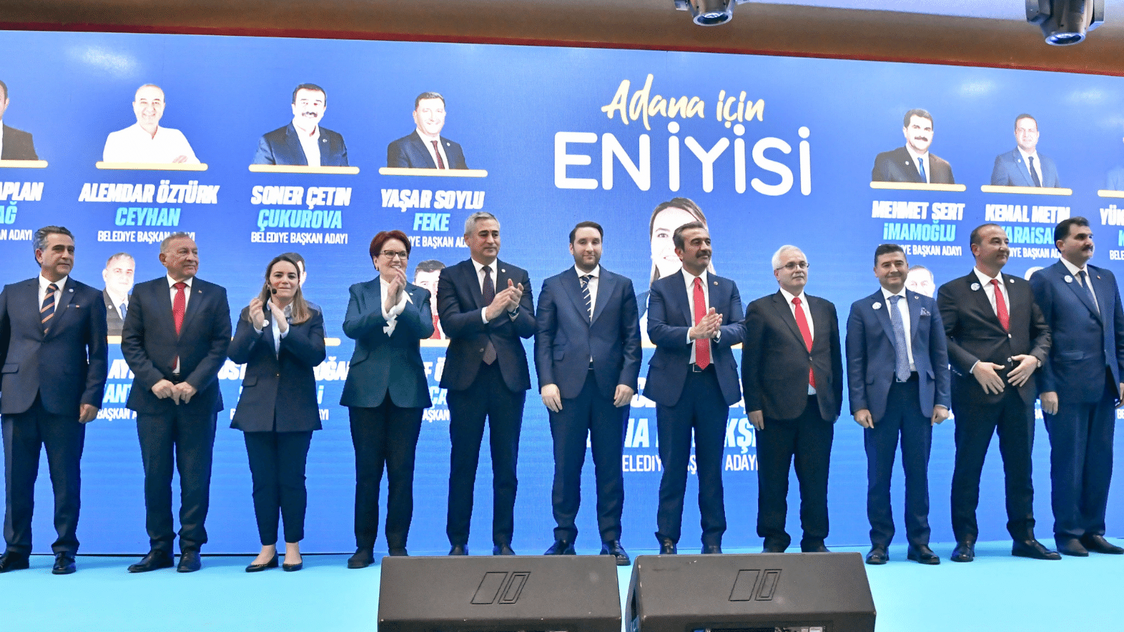 İYİ Parti lideri Meral Akşener, Adana'da konuştu