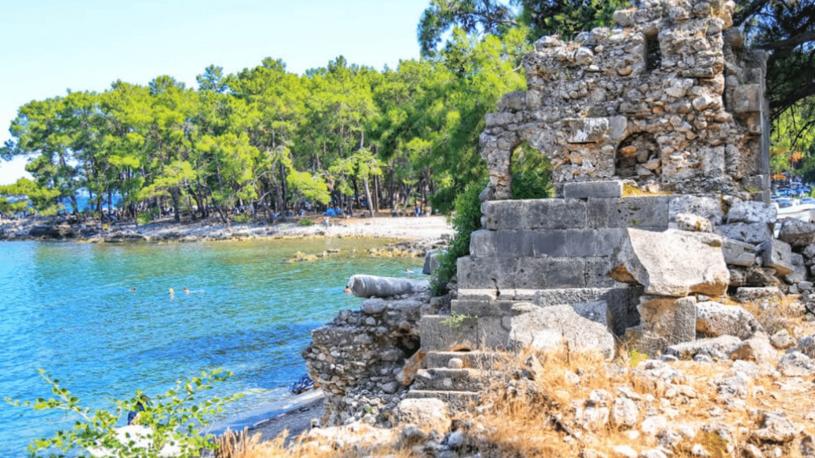 Phaselis'teki iki koy projesine mahkemeden iptal