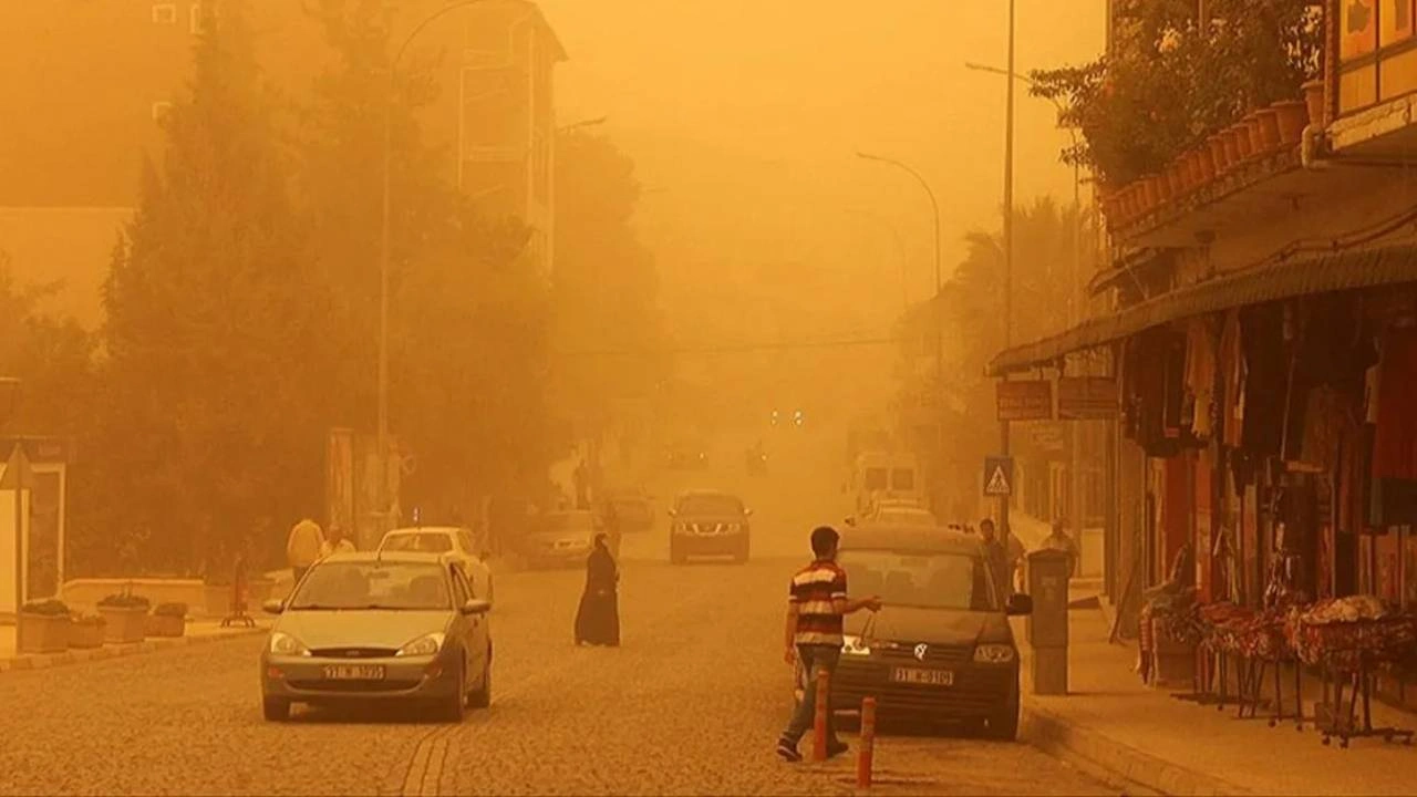 Meteoroloji'den ‘Çöl Tozu’ uyarısı