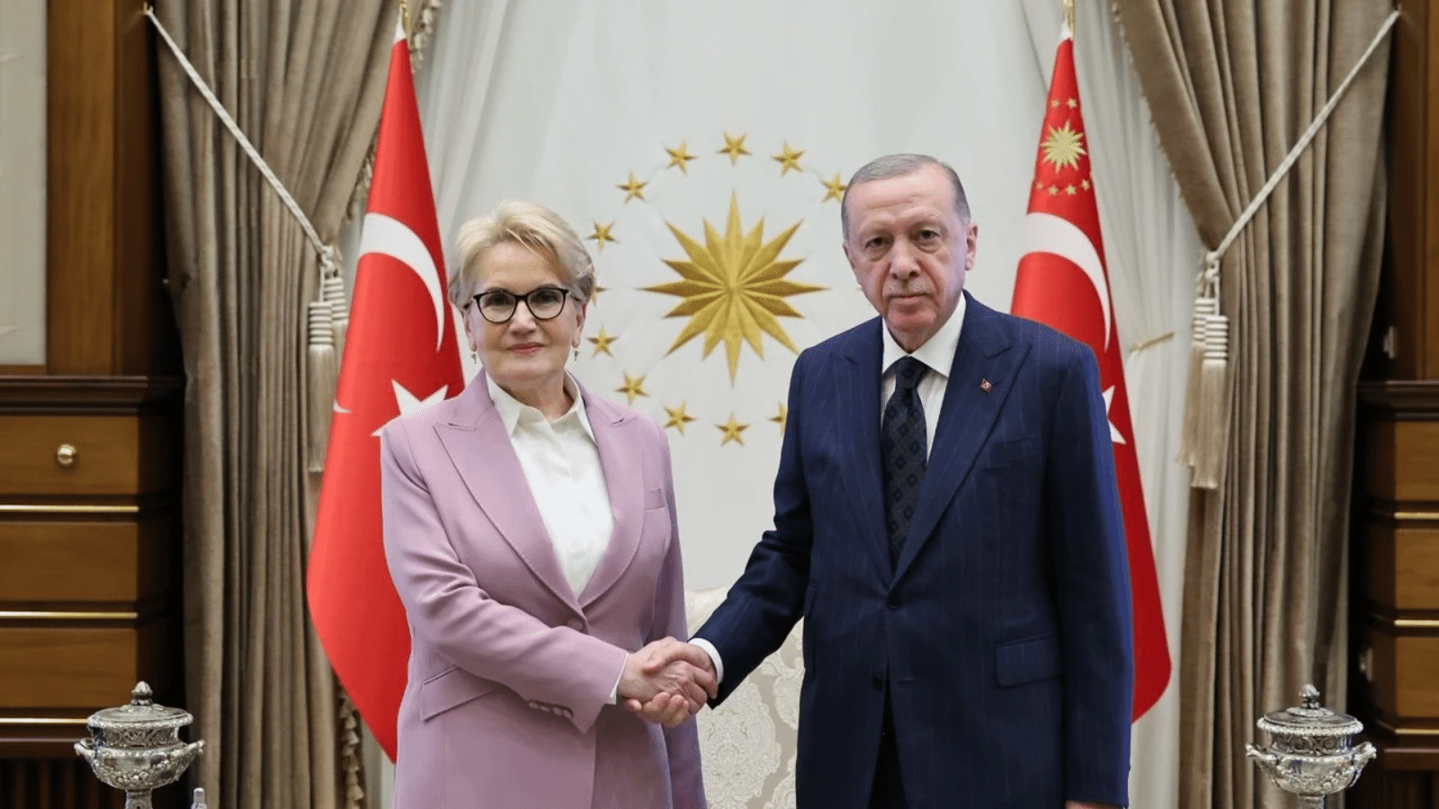 Erdoğan, Akşener görüşmesi sona erdi: Görüşme 40 dakika sürdü