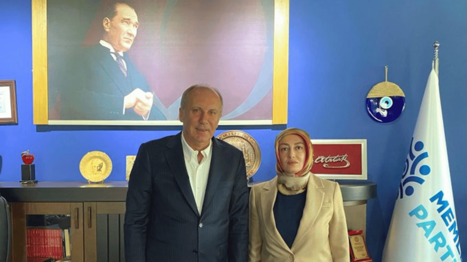 Ayşe Ateş ile Muharrem İnce görüştü