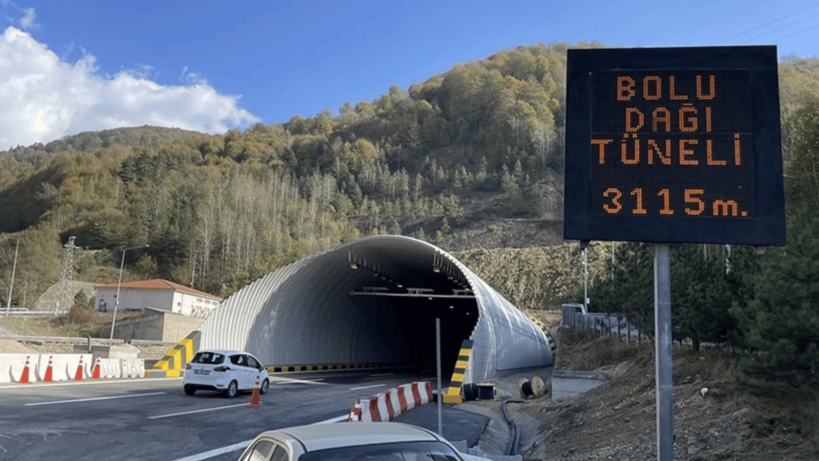 Bolu Dağı Tüneli'nin İstanbul yönü kapatıldı