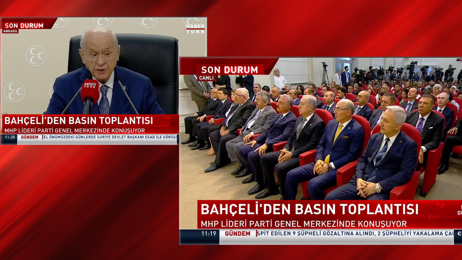 Bahçeli'den "sözde" basın toplantısı