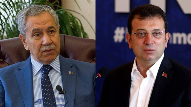 Bülent Arınç, Ekrem İmamoğlu'nu ziyaret etti