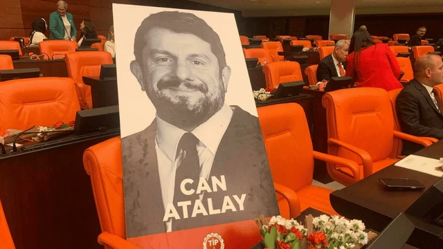 Erkan Baş, Can Atalay'ı ziyaret etti