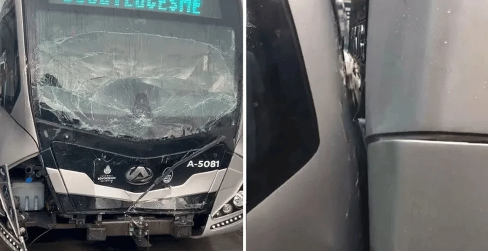 Avcılar’da metrobüs kazası: 2 yaralı