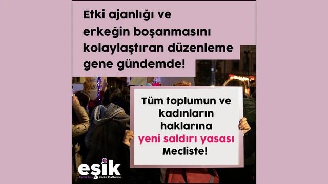 EŞİK Platformu'ndan etki ajanlığı düzenlemesine tepki