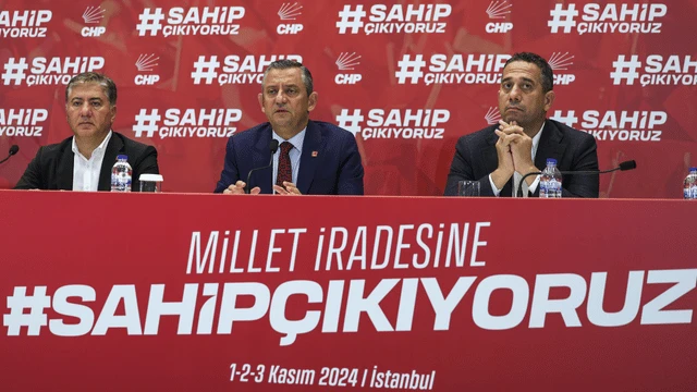 CHP’nin “Millet İradesine Sahip Çıkıyoruz” kampı başladı