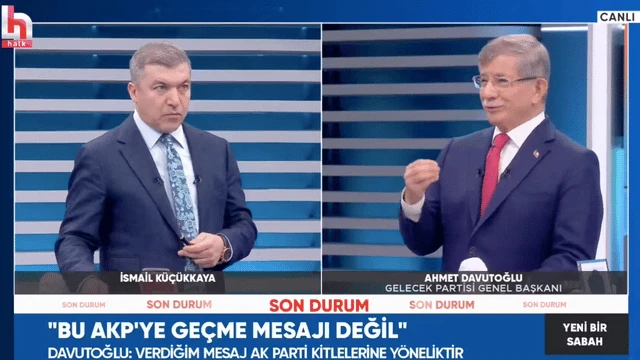 Ahmet Davutoğlu: "HTŞ tek başına Suriye'yi yönetmemeli"