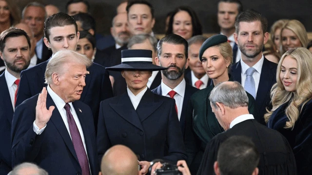 Donald Trump yemin etti, ABD'de ikinci Trump dönemi resmen başladı