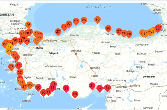 Havada, karada, denizde yanıyoruz…