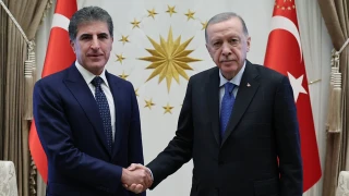 Cumhurbaşkanı Erdoğan, IKBY Başkanı Barzani ile görüştü