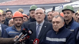 Dervişoğlu, Ankara'da eylem yapan maden işçilerini ziyaret etti