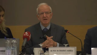 İbrahim Kaboğlu: "Yönetenlere yandaş olanlar ve olmayanlar arasında eşit yönetimin olmadığını, deprem sonrası tanık olduğumuz adalet arayışında çok acı biçimde gördük"