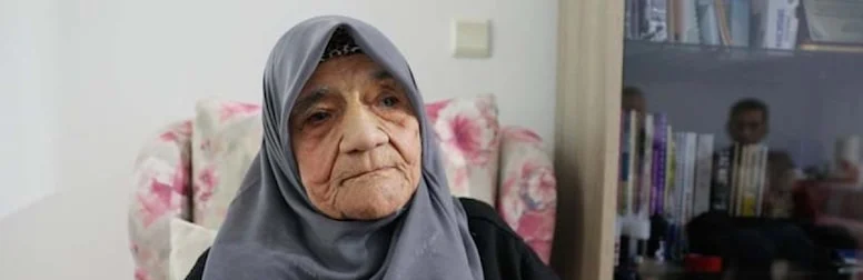 102 yaşındaki Fatma teyze uzun ömrünün sırrını paylaştı