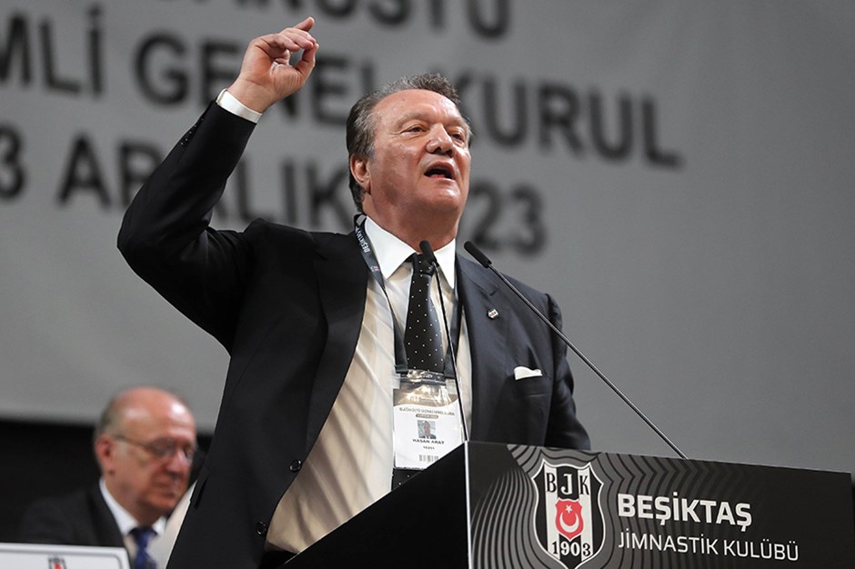 Beşiktaş’ın yeni başkanı Hasan Arat oldu!