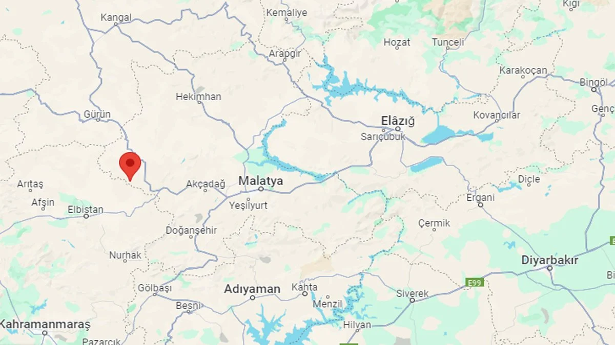 Malatya’da 4.8 büyüklüğünde deprem