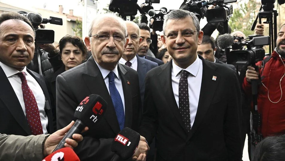 Özgür Özel, Kemal Kılıçdaroğlu’yla görüşüyor