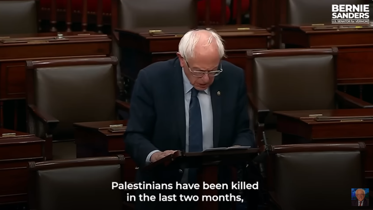 Sanders’tan ABD’nin Gazze’de ateşkes vetosuna tepki