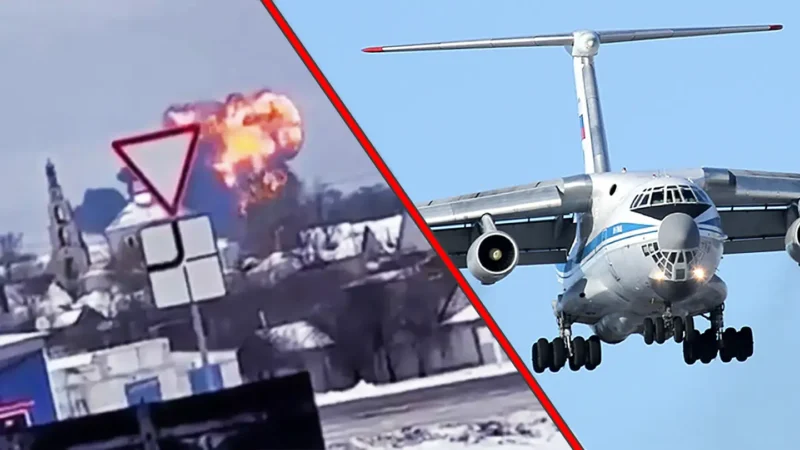 Rusya Ukrayna savaş esirlerini taşıyan uçağın düşürülmesinden Kiev’i sorumlu tutuyor