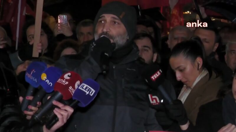 TİP’ten İstanbul’da Can Atalay için eylem