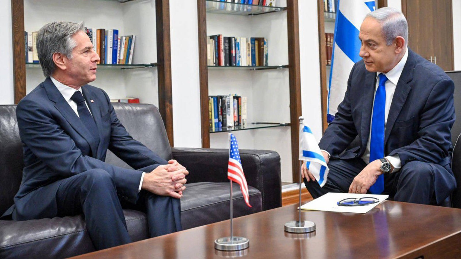 Netanyahu ile Blinken görüşmesi gergin geçti