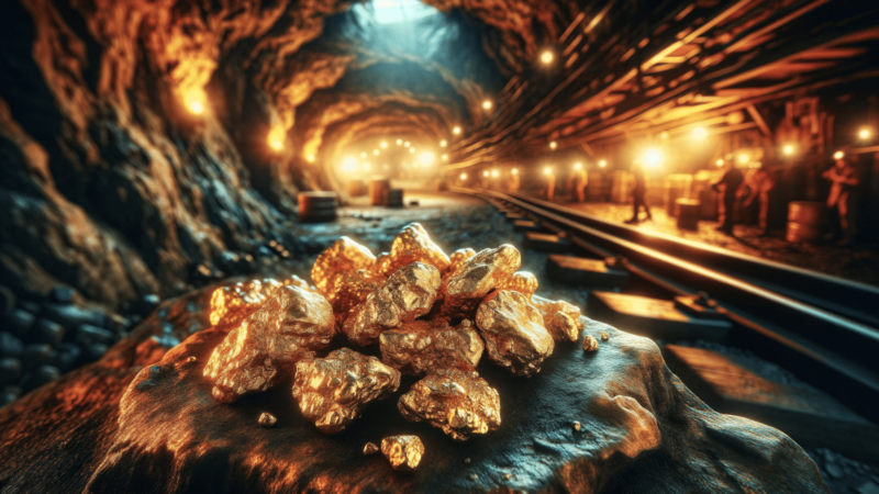 Dünyada altın madenciliği