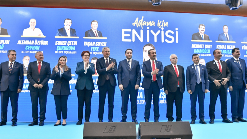 İYİ Parti lideri Meral Akşener, Adana’da konuştu