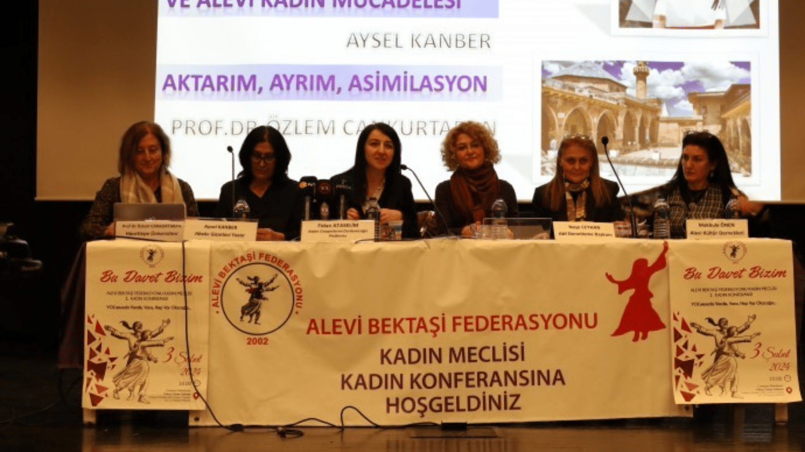 Alevi Bektaşi Federasyonu birinci kadın konferansını gerçekleştirdi