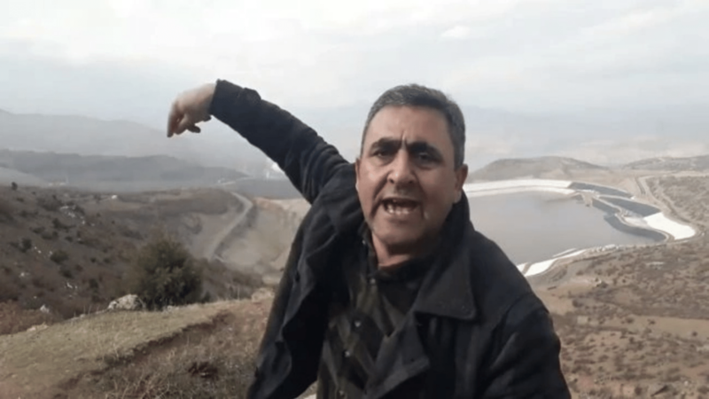 AYM, İliç savunucusu Sedat Cezayirlioğlu için hak ihlali kararı verdi