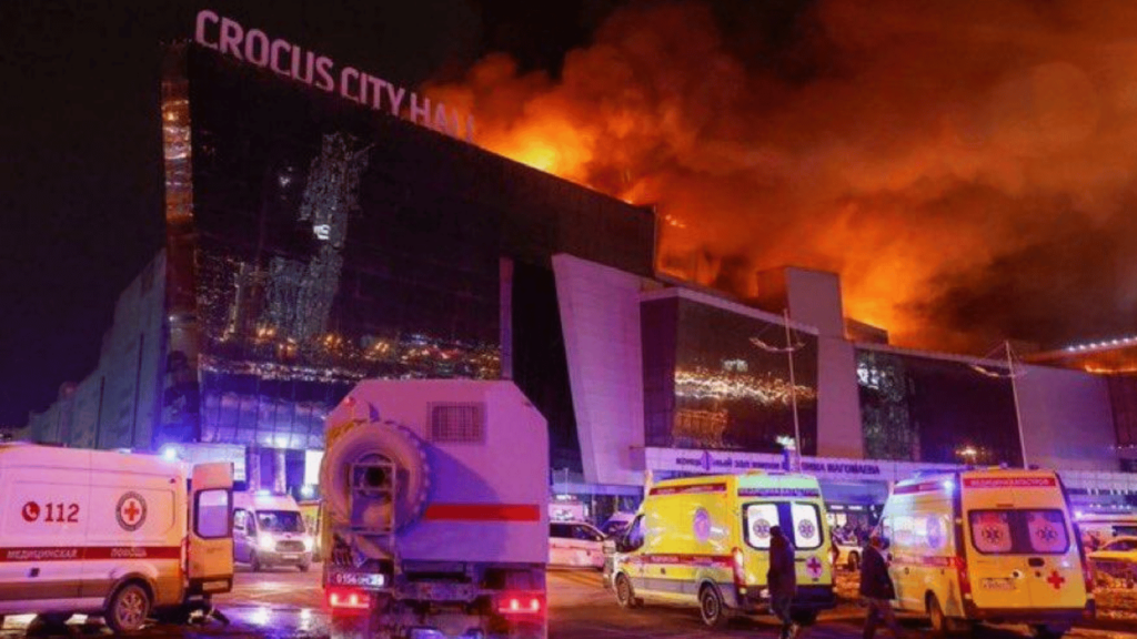 Moskova'da konser salonuna saldırı: Onlarca ölü, 100'den fazla yaralı
