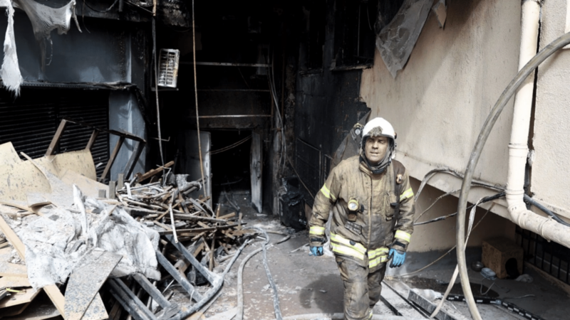 Beşiktaş’ta 29 kişinin öldüğü yangından yeni görüntüler ortaya çıktı