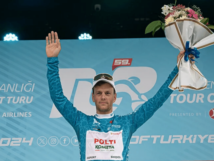 59. Cumhurbaşkanlığı Türkiye Bisiklet Turu’nun 3. etabını Lonardi kazandı