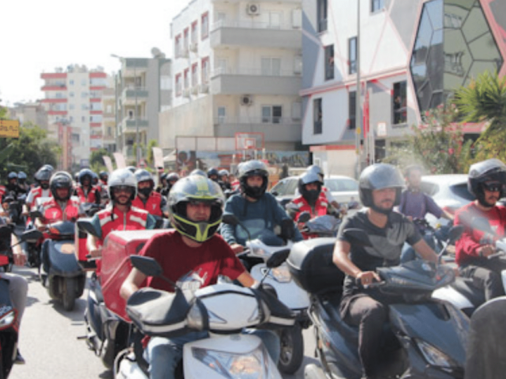 Motokuryeler, Ata Emre Akman’ın öldürülmesi protesto etti
