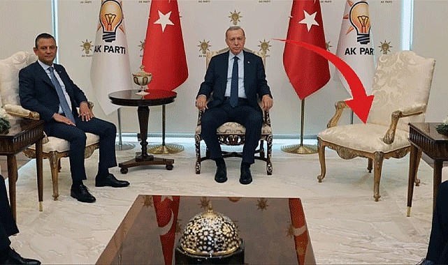 Cumhurbaşkanı Erdoğan’ın CHP ziyaretinde oturma düzeni belli oldu