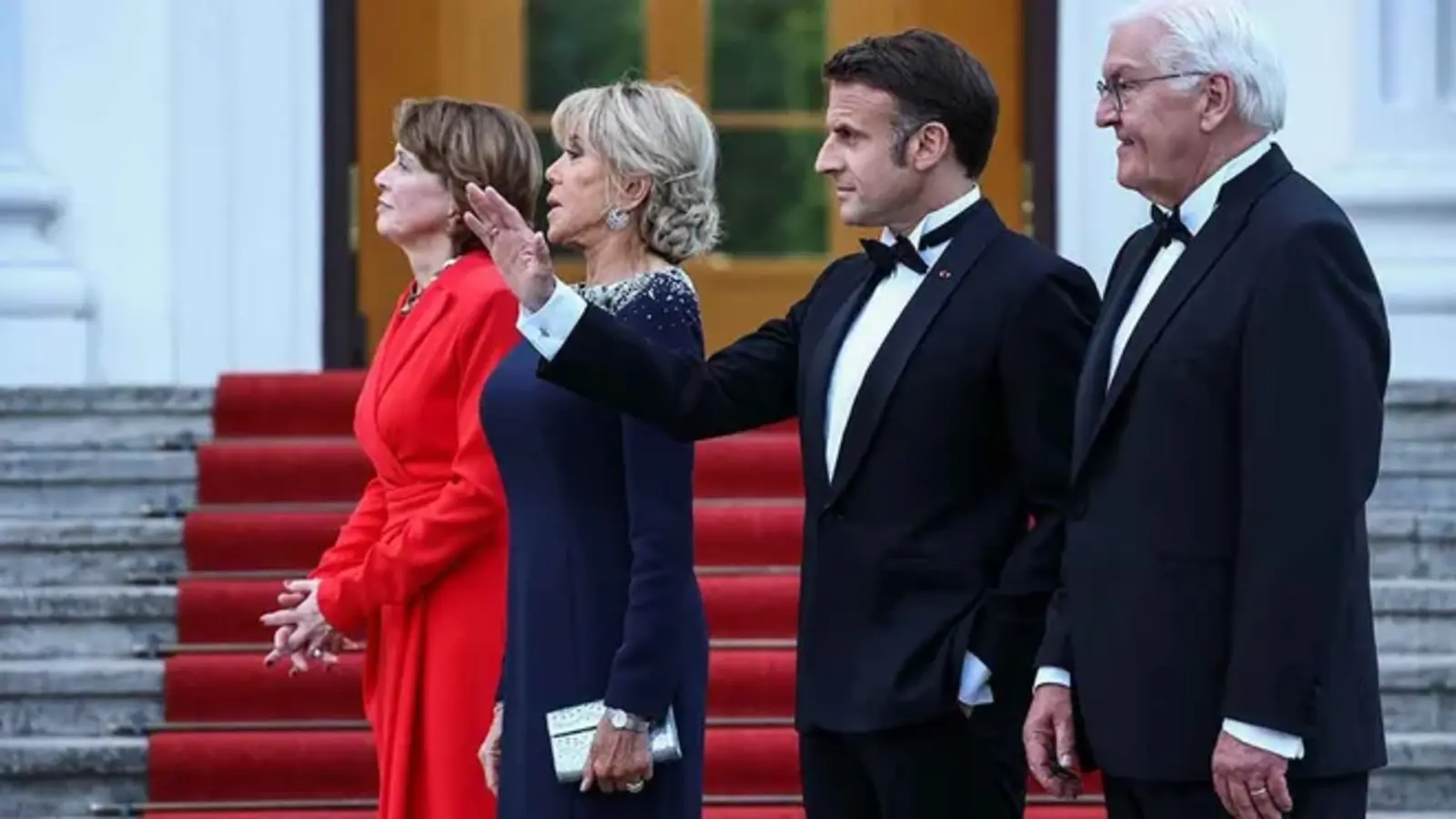 Fransa Cumhurbaşkanı Macron, Almanya’da